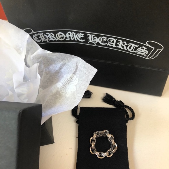 Chrome Hearts silver chain link ring - Picture 5 of 6